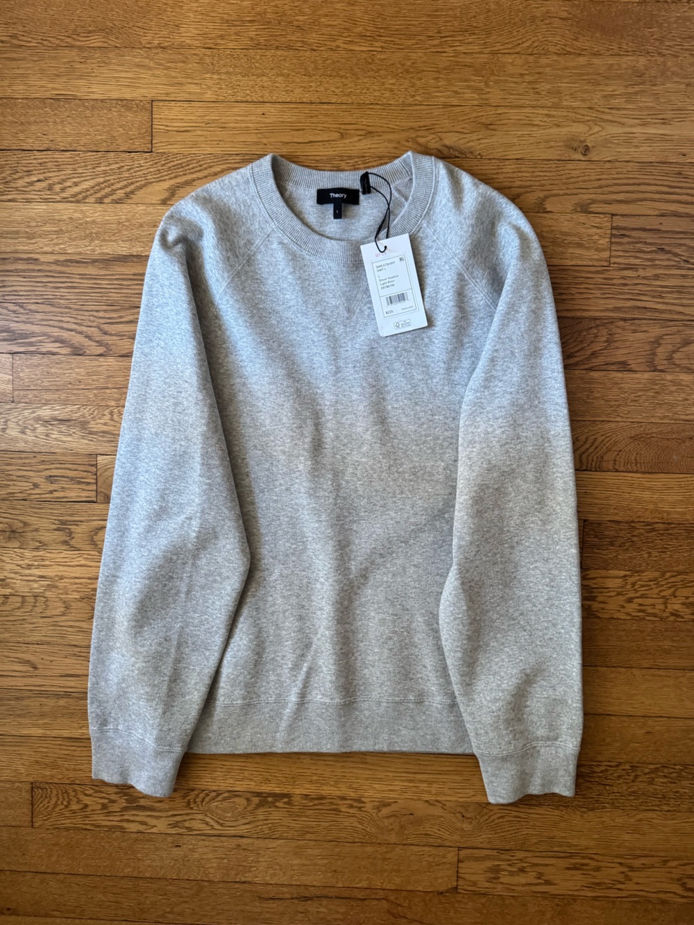 Theory Light Gray sweatshirt